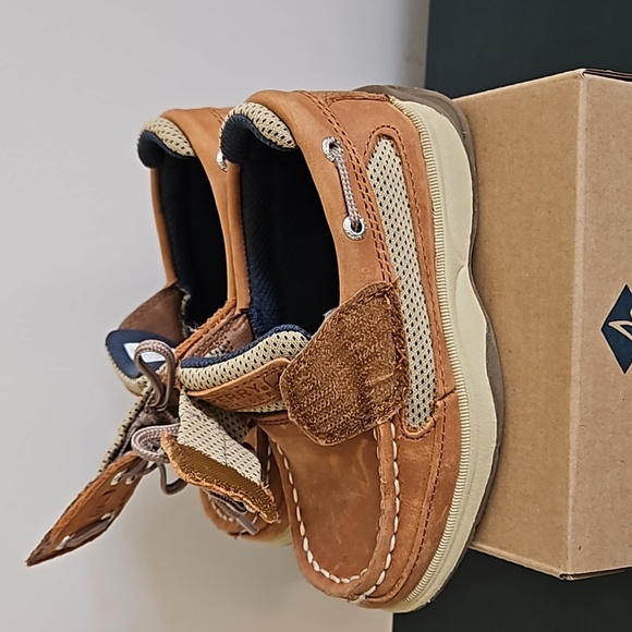 Like New! Sperry Toddler Laynard Boat Shoe - Picture 6 of 8